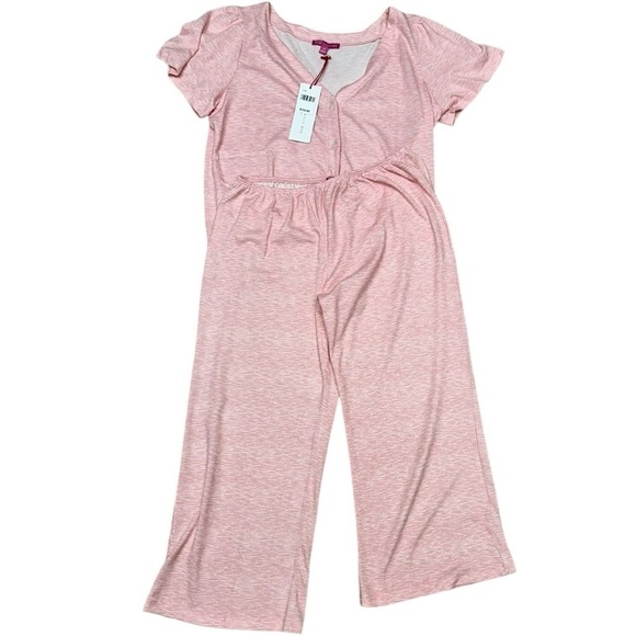 Pink Hale Bob Shirt and Pants Soft Lounge Set - Size M, NWT - Picture 5 of 9